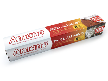 Foil de aluminio para alimentos, Papel aluminio para alimentos